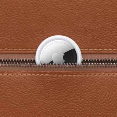 Apple Airtag 4 Pack Key Ring Black/Blue Orange/Pink