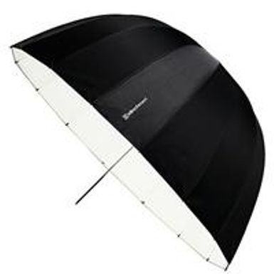 image of Elinchrom 41" Deep Umbrella, White with sku:el26356-adorama
