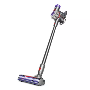 image of Dyson - V8 Cordless Vacuum with 6 accessories - Silver/Nickel with sku:400473-01-powersales
