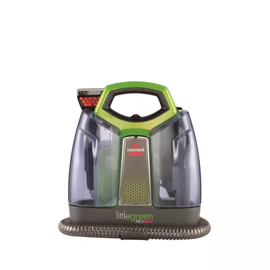 image of BISSELL - Little Green ProHeat Corded Handheld Deep Cleaner - Titanium With Chacha Lime Accents with sku:2513g-powersales