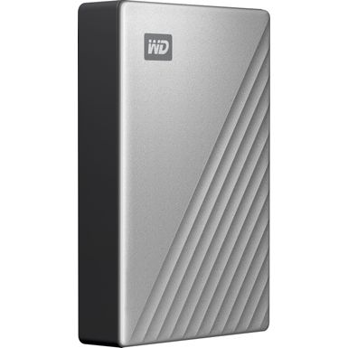 Angle Zoom. WD - My Passport Ultra for Mac 4TB External USB 3.0 Portable Hard Drive - Silver