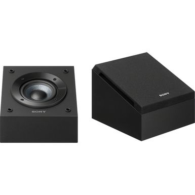 image of Sony - 4" Dolby Atmos Enabled Elevation Speakers (Pair) - Black with sku:bb21001032-6253617-bestbuy-sony