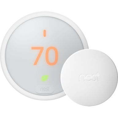 Alt View Zoom 14. Google - Nest Temperature Sensor (3-Pack) - White