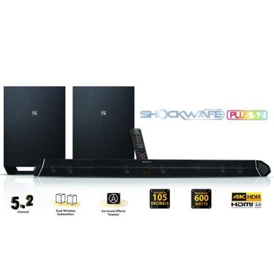 Rent to own Nakamichi Shockwafe Plus 5.2Ch 600W Soundbar System with