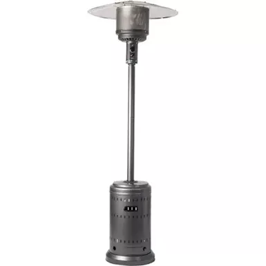 image of Fire Sense - Patio Heater - Hammered Platinum with sku:bb21410641-bestbuy