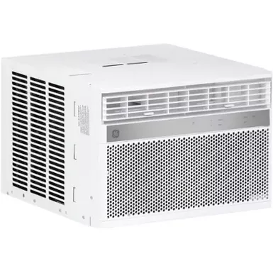 image of GE - 450 Sq. Ft. 10100 BTU Smart Window Air Conditioner - White with sku:bb22213580-bestbuy