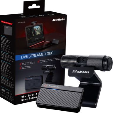 image of AVerMedia - Live Streamer DUO Webcam Bundle with sku:bb21303690-6367746-bestbuy-avermedia