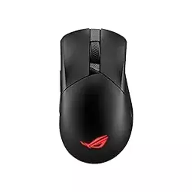 image of ASUS ROG Gladius III Wireless AimPoint Gaming Mouse, Black, 36000 DPI Sensor, 6 Programmable Buttons, 2.4GHz RF, Bluetooth, Wired, 79g with sku:b0cczqtf73-amazon