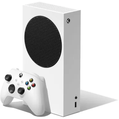image of Microsoft Xbox Series S 512 GB All-Digital Console White with sku:rrs-00001-streamline
