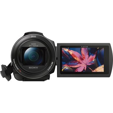 Alt View Zoom 11. Sony - Handycam AX53 4K Flash Memory Premium Camcorder - Black