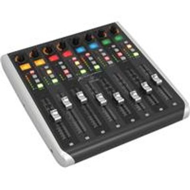 image of Behringer X-TOUCH EXTENDER MIDI Controller with 8 Touch-Sensitive Motor Faders with sku:bextouchextn-adorama