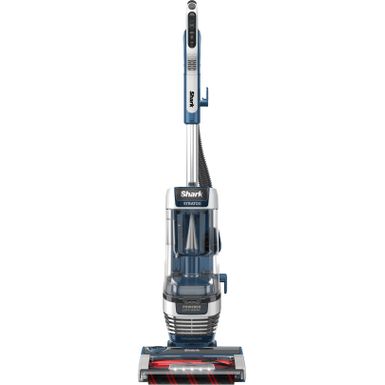 image of Shark - Stratos Upright Vacuum with DuoClean PowerFins HairPro, Self-Cleaning Brushroll, Odor Neutralizer Technology - Navy with sku:bb22061663-6514610-bestbuy-euro-pro
