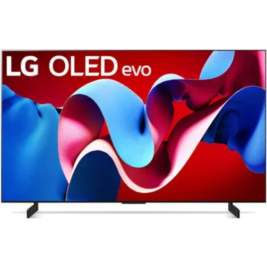 image of LG 42 inch Class C4 Series OLED evo 4K HDR Smart TV with sku:oled42c4p-electronicexpress