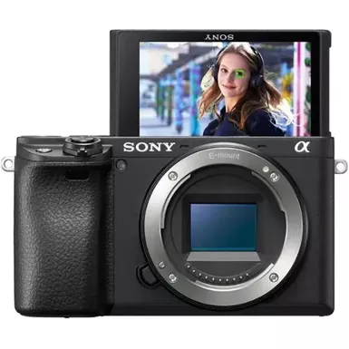 Sony - Alpha a6400 Mirrorless Camera (Body Only) - Black