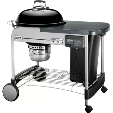 Weber - 22 in. Performer Deluxe Charcoal Grill - Black