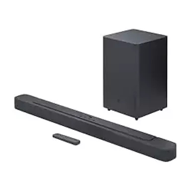 JBL - 2.1 Channel Soundbar with Wireless Subwoofer - Black