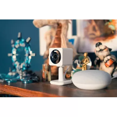 Wyze - Cam OG Indoor/Outdoor Wireless 1080p Security Camera - WHITE