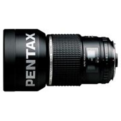 image of Pentax SMCP-FA 645 120mm f/4 Macro Lens with Case &amp; Hood for 645 Auto Focus - USA with sku:px645120afu-adorama