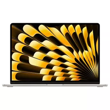image of Apple - MacBook Air 15-inch Laptop - M3 chip - 8GB Memory - 512GB SSD - Starlight with sku:bb22228883-bestbuy