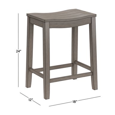 Gray barn counter deals stools