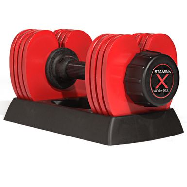 Stamina X 50-pound Versa-Bell Dumbbell - Red - 50 lb Versa  Bell II