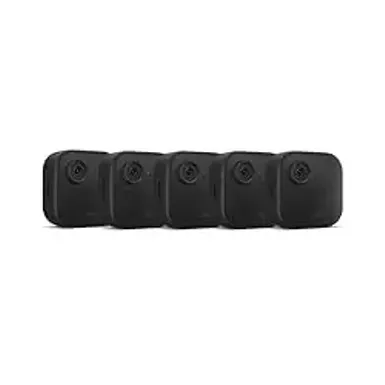 Blink - Outdoor 4 5-Camera Wireless 1080p Security System with Up to Two-year Battery Life - Black