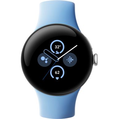 Rent to own Google - Pixel Watch 2 Polished Silver Smartwatch with