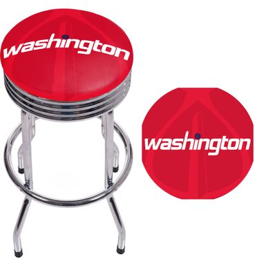 NBA Chrome Ribbed Bar Stool - Fade - New Orleans Pelicans