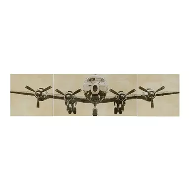 image of Flight Time Triptych 3-piece Canvas Wall Art Set with sku:id95c-0027-olliix
