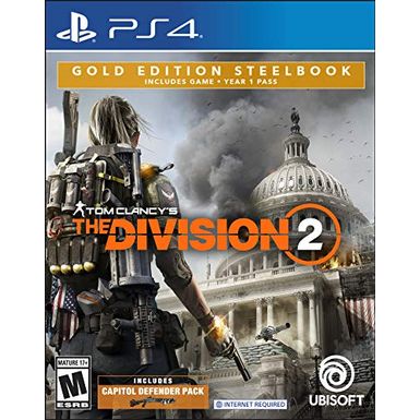 image of Tom Clancy's The Division 2 Gold Edition - PlayStation 4 with sku:b07g8sysds-ubi-amz