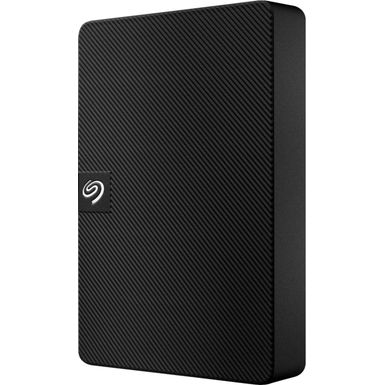 image of Seagate - Expansion 4TB External USB 3.0 Portable Hard Drive with Rescue Data Recovery Services - Black with sku:sestkm400040-adorama