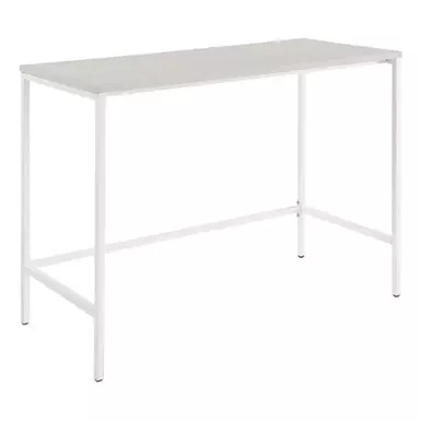 image of OSP Home Furnishings - Contempo Rectangular  Office Table - White Oak with sku:bb21954163-bestbuy