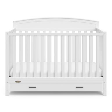 Graco Benton 5-in-1 Convertible Crib with Drawer - White
