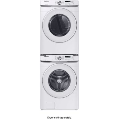 Alt View Zoom 12. Samsung - 4.5 Cu. Ft. High Efficiency Stackable Front Load Washer with Vibration Reduction Technology+ - White