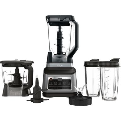 image of Ninja - Professional Plus Kitchen System with Auto-iQ & (2) 24oz Single-Serve Cups - Black/Stainless Steel with sku:bb21465309-bestbuy