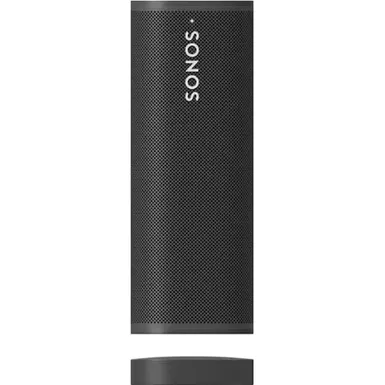 image of Sonos - Roam + Wireless Charger Bundle (Each) - Black with sku:bb22148172-6547644-bestbuy-sonosinc