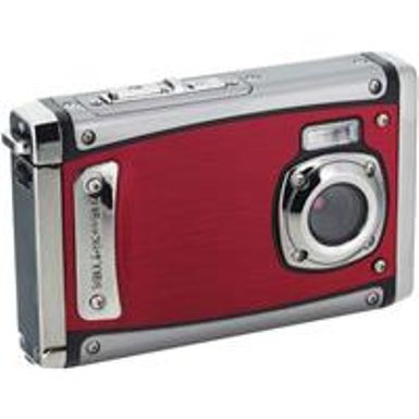 image of Bell & Howell WP20 Splash3 20MP Full HD Digital Camera, Waterproof, Red with sku:bhwp20rd-adorama