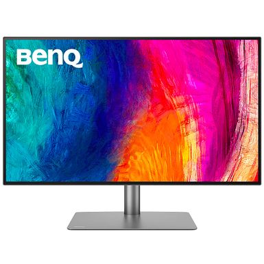 BenQ - PD3220U DesignVue 32" IPS LED 4K HDR Monitor  AQCOLOR Technology Mac Compatible (HDMI/DP/Thunderbolt 3 85W) - Gray/Black