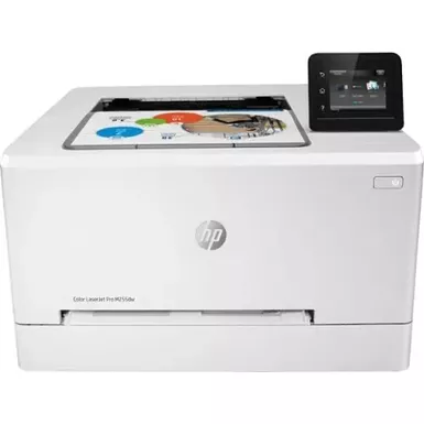 image of HP - LaserJet Pro M255dw Wireless Color Laser Printer - White with sku:bb21487725-bestbuy