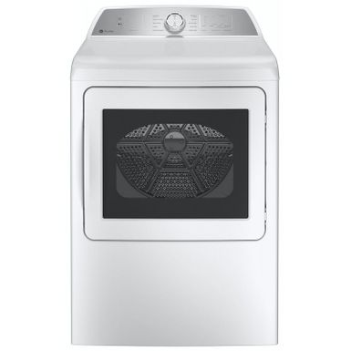 image of Ge Profile 7.4 Cu. Ft. White Electric Dryer With Sanitize Cycle And Sensor Dry with sku:ptd60ebsrws-electronicexpress