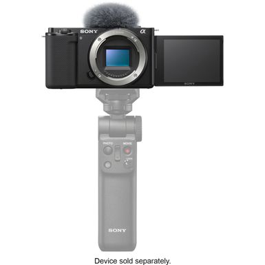 Alt View Zoom 15. Sony - Alpha ZV-E10 Mirrorless Vlog Camera - Body Only - Black