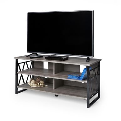 Simple Living Seneca XX 48-inch TV Stand - Black/Gray