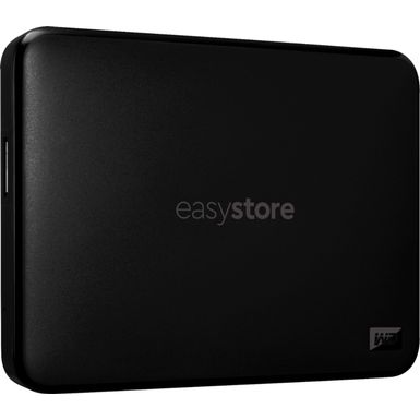 Left Zoom. WD - Easystore 2TB External USB 3.0 Portable Hard Drive - Black