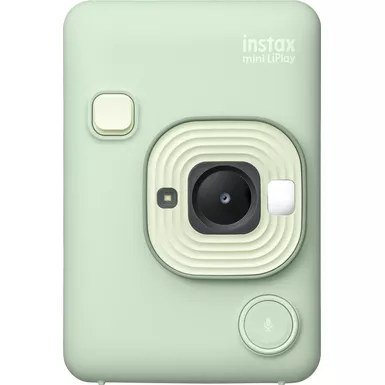 image of Fujifilm - INSTAX MINI LIPLAY Hybrid Instant Camera - Matcha Green with sku:bb22335764-bestbuy