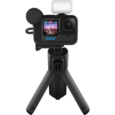 image of GoPro - HERO12 Creator Edition Action Camera - Black with sku:bb22197050-bestbuy