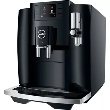 image of Jura - E8 Automatic Coffee Machine - Piano Black with sku:bb21753168-bestbuy