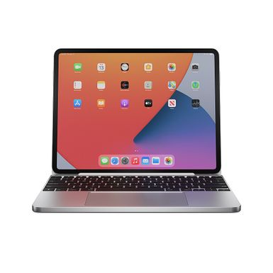 image of Brydge - 12.9 MAX+ Wireless Keyboard for iPad Pro 12.9-inch (3rd  4th & 5th Gen) with Trackpad & Magnetic SnapFit Case - White with sku:bb21938776-6491864-bestbuy-brydgeglobal