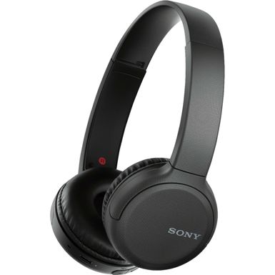 image of Sony - WH-CH510 Wireless On-Ear Headphones - Black with sku:bb21286209-6359775-bestbuy-sony