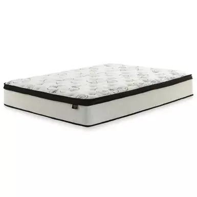image of White Chime 12 Inch Hybrid Full Mattress/ Bed-in-a-Box with sku:m69721-ashley