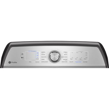 Alt View Zoom 11. GE Profile - 5.0 Cu Ft High Efficiency Smart Top Load Washer with Smarter Wash Technology, Easier Reach & Microban Technol
